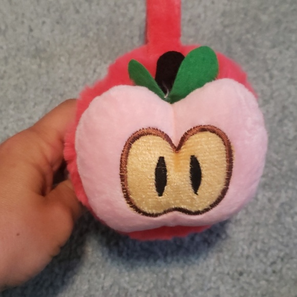 Cute ear muffs emoji apple and fox - Picture 2 of 4